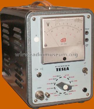 Millivoltmeter BM-384; Tesla; Praha, (ID = 298661) Equipment