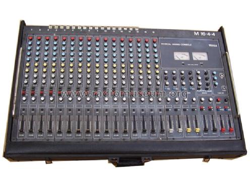 Musical Mixing Console M16-4-4 AZL160; Tesla; Praha, (ID = 705716) Ampl/Mixer