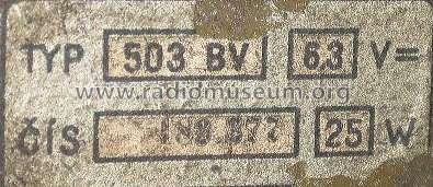 Omikron 503 BV; Tesla; Praha, (ID = 395466) Car Radio