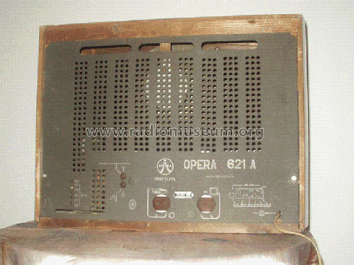 Opera 621A; Tesla; Praha, (ID = 168537) Radio
