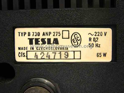 Tonbandgerät B-730; Tesla; Praha, (ID = 459385) Reg-Riprod