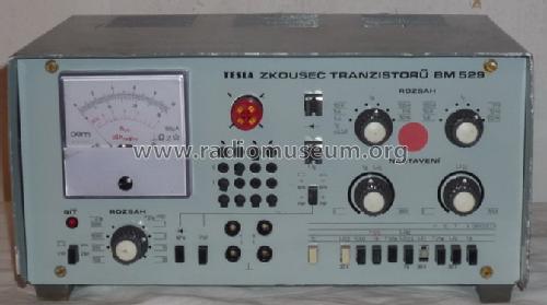 Transistorenprüfgerät BM529; Tesla; Praha, (ID = 653691) Equipment