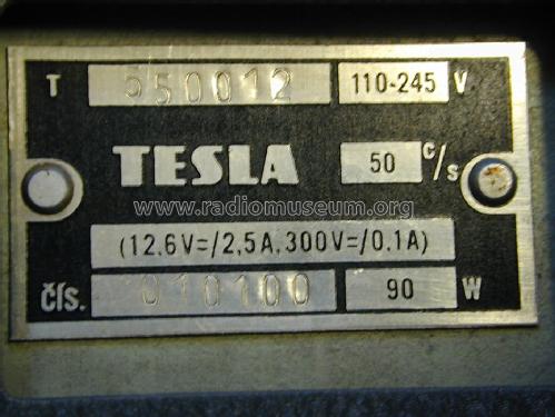 Lambda V 550010; Tesla; Praha, (ID = 1593431) Commercial Re