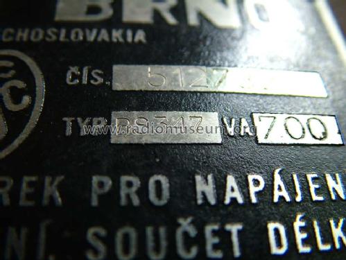 Autotransformatorek BS347; Tesla; Praha, (ID = 1069045) Strom-V