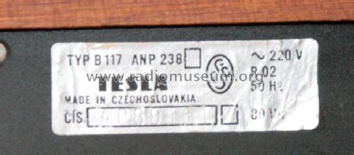 B117 ANP238; Tesla; Praha, (ID = 2593076) Enrég.-R