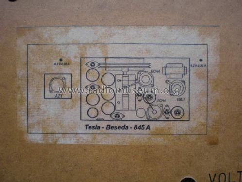 Beseda 845A -45 ; Tesla; Praha, (ID = 1196574) Radio