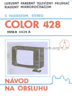 Color 428 4428A; Tesla; Praha, (ID = 2718071) Television