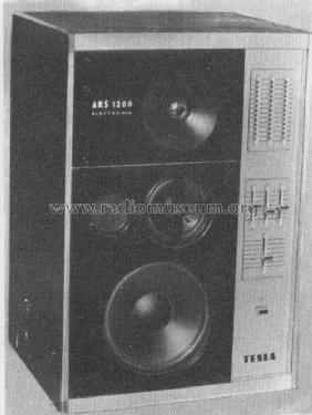 Electronic ARS1200; Tesla; Praha, (ID = 1674290) Speaker-P
