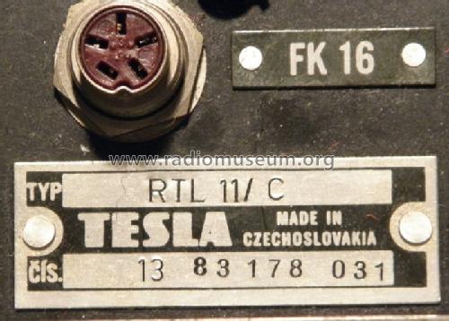 Aircraft Radio RTL-11; Tesla; Praha, (ID = 1664035) Commercial TRX