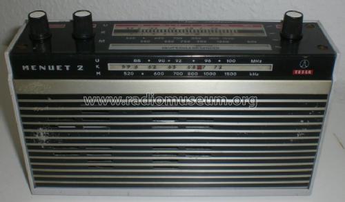 Menuet 2 2822B-5; Tesla; Praha, (ID = 1439030) Radio