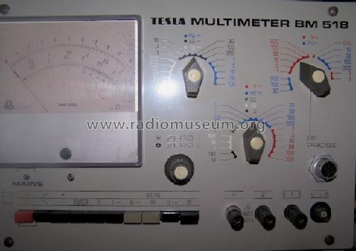 Multimeter BM518; Tesla; Praha, (ID = 1298157) Equipment