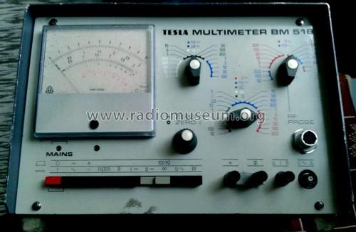Multimeter BM518; Tesla; Praha, (ID = 2455642) Equipment