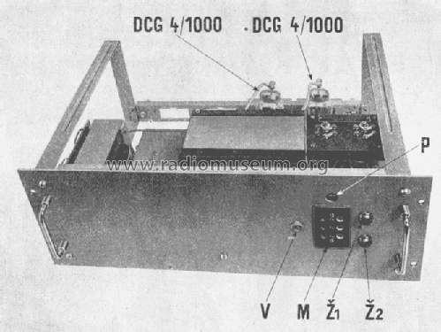 Napaječ k zesilovači 75W - Power Supply for 75W Amplifier 511820; Tesla; Praha, (ID = 2470125) Aliment.