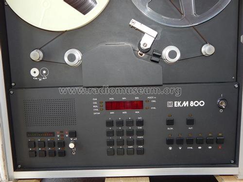 Professional 8-track tape recorder EKM800; Tesla; Praha, (ID = 1927897) R-Player