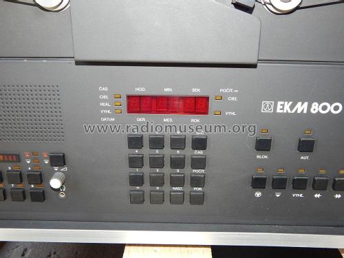 Professional 8-track tape recorder EKM800; Tesla; Praha, (ID = 1927898) R-Player