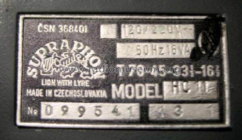Stereo Turntable GZC110; Tesla; Praha, (ID = 1078293) R-Player