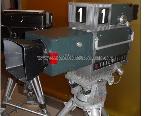 Studio Farb Kamera - Broadcast Colour Camera TKP 306 - K306; Tesla; Praha, (ID = 1227683) TV-studio