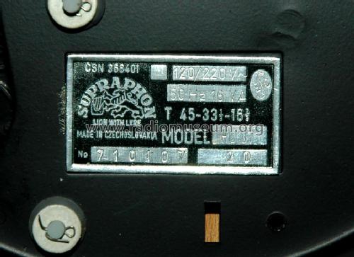 Supraphon HC07; Tesla; Praha, (ID = 1074547) Ton-Bild