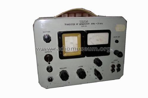Tranzistorised AF generator 12XG025; Tesla; Praha, (ID = 1714745) Equipment