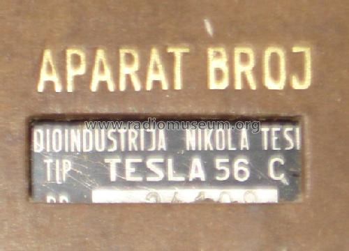 Tesla 56c; Radioindustrija (ID = 1101777) Radio