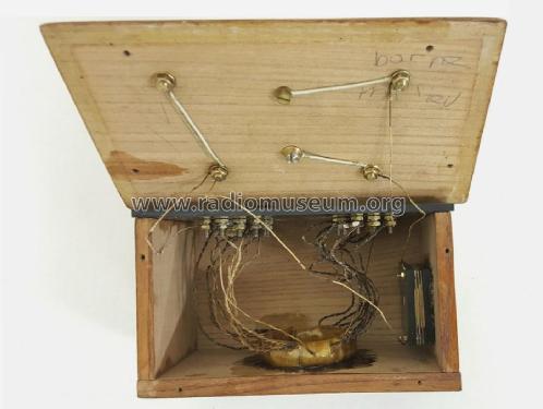Poste à galène - Crystal Receiver 2 manettes; Tex marque, L. (ID = 2318256) Galène