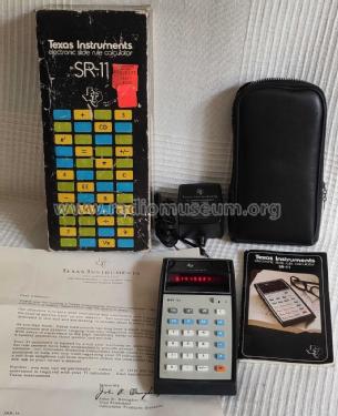 Electronic Slide Rule Calculator SR-11; Texas Instruments, (ID = 2686659) Computer & SPmodules