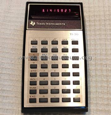 TI-30 ; Texas Instruments, (ID = 2655105) Computer & SPmodules