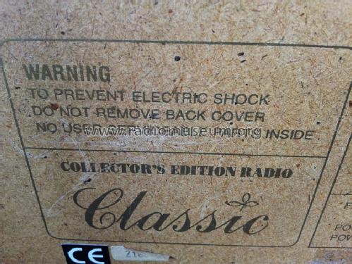 Classic Collectors Edition 1934; Thomas America (ID = 1297861) Radio