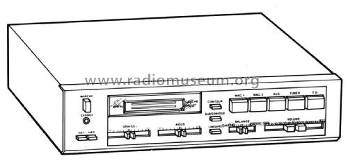 Amplificador Estereofónico A-6001; Thomson Española S.A (ID = 2468155) Ampl/Mixer