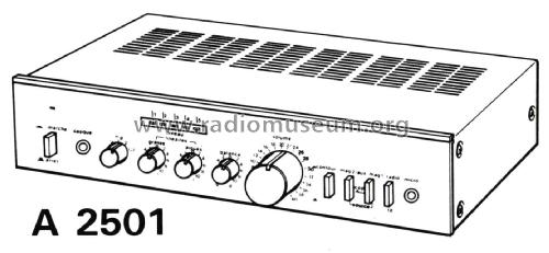 Amplificador Estereofónico A-2501; Thomson Española S.A (ID = 2482637) Ampl/Mixer