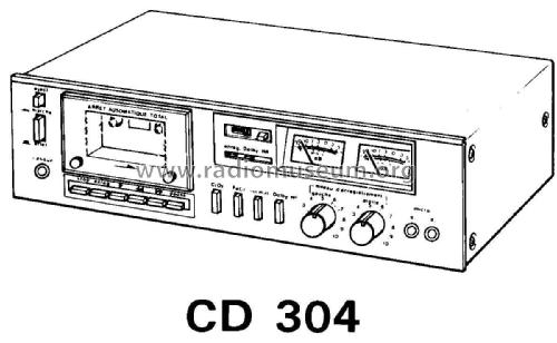 Cassette Deck Estereofónico CD-304; Thomson Española S.A (ID = 2481502) R-Player