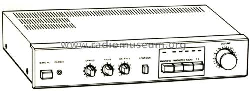 Amplificador Estereofónico MI-180E; Thomson Española S.A (ID = 2471296) Ampl/Mixer