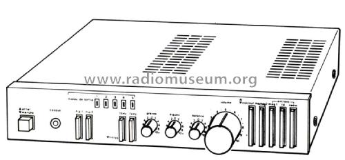 Amplificador Estereofónico MI-300E; Thomson Española S.A (ID = 2470718) Ampl/Mixer