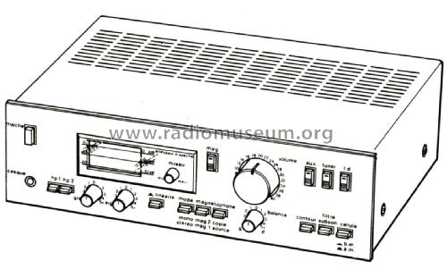 Amplificador Estereofónico MI-450; Thomson Española S.A (ID = 2470778) Ampl/Mixer