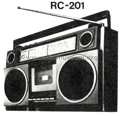 Radio Cassette Estereofónico RC-201; Thomson Española S.A (ID = 2484482) Radio