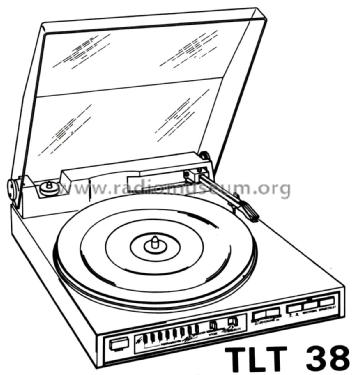 Platina Tocadiscos Tangencial TLT-38; Thomson Española S.A (ID = 2472584) Radio