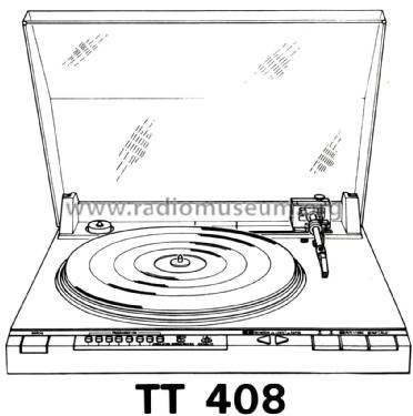 Platina Tocadiscos Tangencial TT-408; Thomson Española S.A (ID = 2472624) Radio