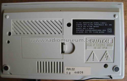 Digital Clock Radio RR22; Thomson marque, (ID = 810191) Radio