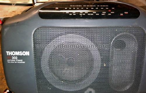 Portable 3 Band FM MW LM Receiver RT302; Thomson marque, (ID = 2013978) Radio