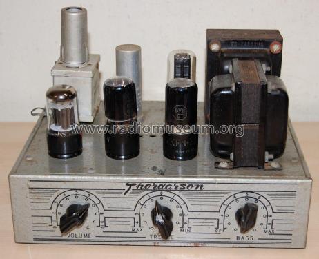 Amplifier T-32W10; Thordarson Electric (ID = 1977279) Ampl/Mixer