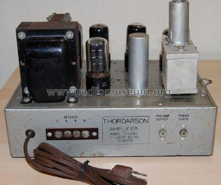 Amplifier T-32W10; Thordarson Electric (ID = 1977281) Ampl/Mixer