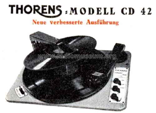 Concert CD42; Thorens SA; St. (ID = 2356546) Sonido-V