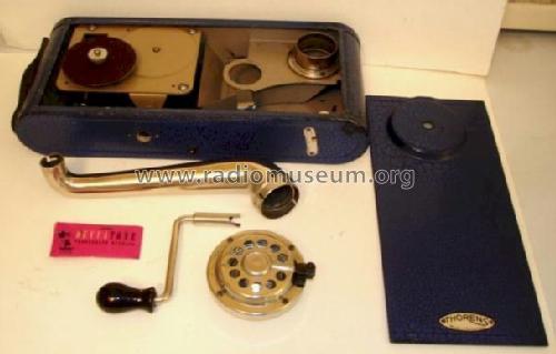 Excelda Pocket Gramophone No. 55; Thorens SA; St. (ID = 1074055) TalkingM