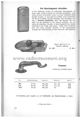 Excelda Pocket Gramophone No. 55; Thorens SA; St. (ID = 1730863) TalkingM