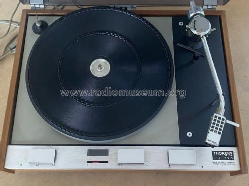 TD125 - Tonarm TP25; Thorens SA; St. (ID = 2763273) R-Player