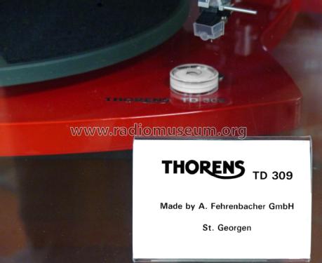 TD 309; Thorens SA; St. (ID = 2430628) Ton-Bild