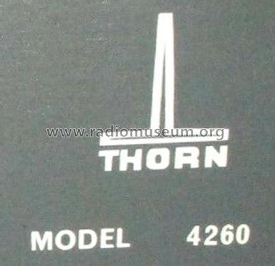 Orbiter 4260; Thorn Electrical (ID = 2407841) Television