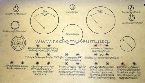 Rundfunk-Reparaturgerät ; Thorwarth & (ID = 761852) Equipment