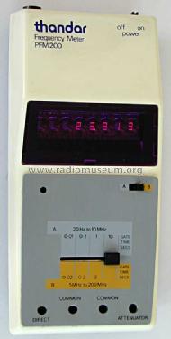 Digital Frequency Meter PFM 200; Thurlby Thandar (ID = 1041571) Equipment