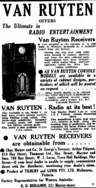 Van Ruyten C23; Tilbury & Lewis Pty. (ID = 1831022) Radio